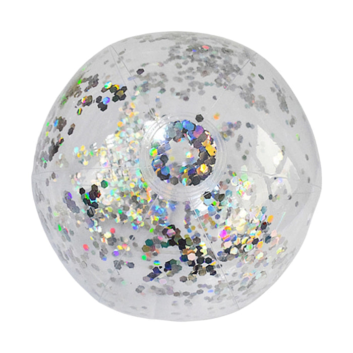 Inflatable Glitter Beach Ball - Sequin Water Ball - Gear Elevation
