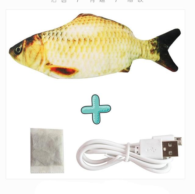 Interactive USB Floppy Fish Toy - Gear Elevation