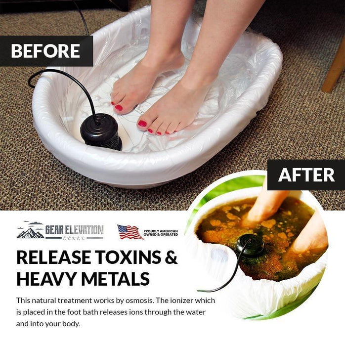 Ion Pure™ - Ionic Detox Foot Bath - Gear Elevation