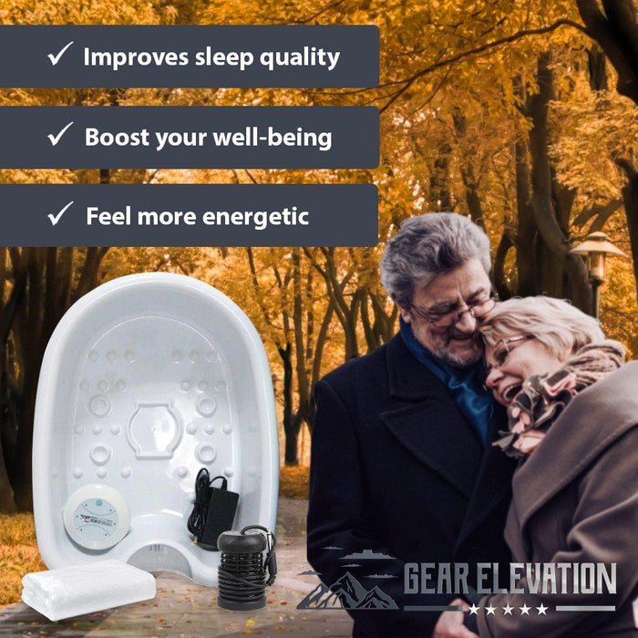 Ion Pure™ - Ionic Detox Foot Bath - Gear Elevation