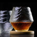 Japanese Edo Snow Glass - Blowing Snow Whiskey Tasting Glasses Japanese Hammer Pattern Wine Drinking Cup - Gear Elevation