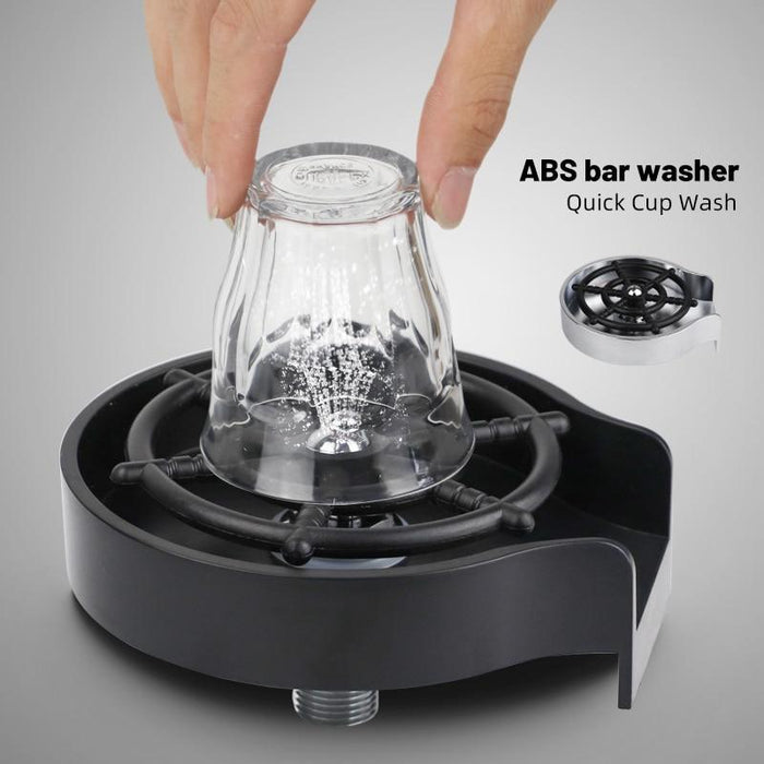KitchenWonders™ Instant Glass Rinser - Gear Elevation