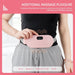 Lady Menstrual Heating Pad Warm Palace Belt Relieve Menstrual Pain Hot Compress Massager Uterus Cold Dysmenorrhea Relieving Belt - Gear Elevation