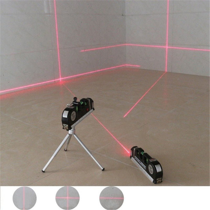Laser Level Line Tool - Multipurpose Vertical Measure Tape - Gear Elevation