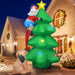 LED Inflatable Christmas Tree with Fan - Inflatable Christmas Decor with LED Light - Gear Elevation