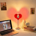 LED Love Heart Shape Projector Light - Romantic LED Rainbow Atmosphere Light Night Light for Bedroom, Living Room and Party Bar Store - Gear Elevation