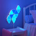 LED Triangular Quantum Lamp - Triangle Wall Light for Living Room, Game, Party Decor - Gear Elevation