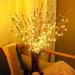 LED Willow Branch Lamp for Decoration - Gear Elevation