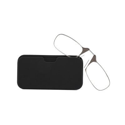 Legless Clamp Nose Retractable Reading Glasses for Men and Women, Portable Ultra-thin Glasses - Gear Elevation