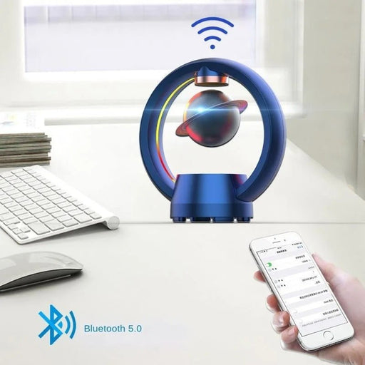 Levitating Bluetooth Speaker - Magnetic Levitation Bluetooth Creative Speaker for Home - Gear Elevation