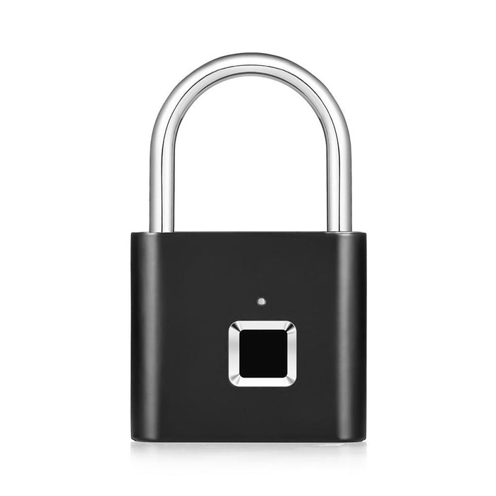LockSmart™ - Rechargeable Fingerprint Padlock - Gear Elevation