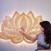Lotus Flower LED Mandala Wall Art - Gear Elevation