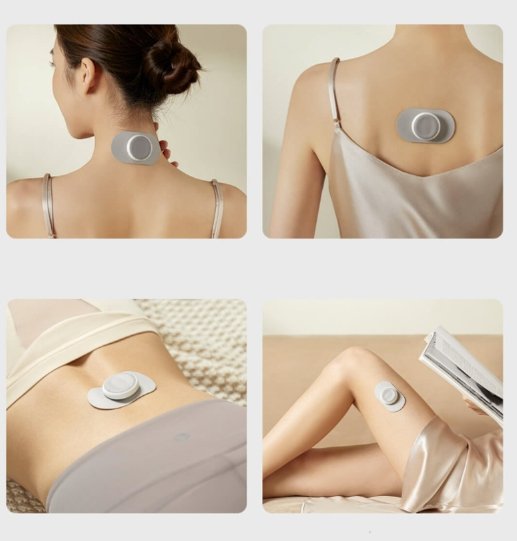 Magic Massage Stickers - Rechargeable Electronic Pulse Massager, Pocket Massager for Pain Relief - Gear Elevation