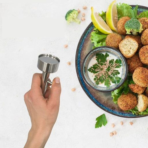 Meatball Maker - Non-Sticky Stainless-Steel Meatball and Falafel Baller Tool - Gear Elevation