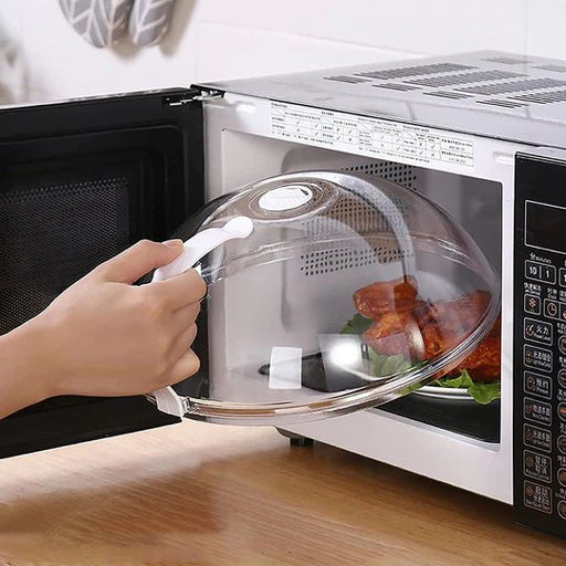 Microwave Food Cover - Transparent High-temperature Resistant Plastic Cover - Gear Elevation