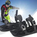 Mini Skis Shoe Attachment - Adjustable Skis boards Attach to Skis Boots For Downhill Slopes Winter Sports - Gear Elevation