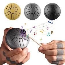 Mini Steel Tongue Sound Healing Drum Kit - Mini Handpan Drum Set Percussion Instrument for Yoga, Meditation - Gear Elevation