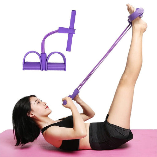 Multifunctional Pedal Resistance Elastic Sit-up Bands - Pedal Exerciser Sit-up Pull Rope - Gear Elevation