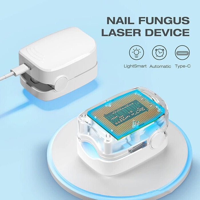 Nail Fungus Cleaning Laser Device - Expert Revolutionary High-Efficiency Light Therapy Device For Toenail Diseases - Gear Elevation
