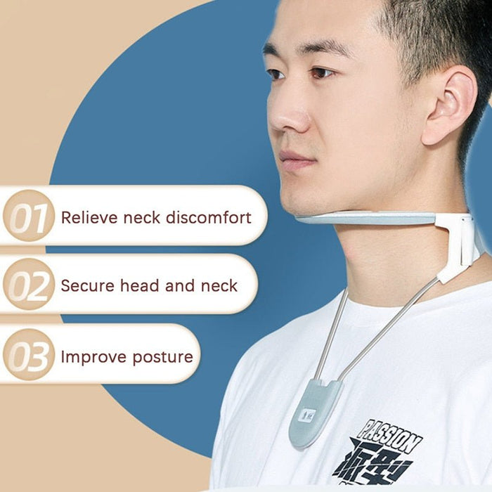 Neck Pain Helper Braces - Revolutionary Neck Support Brace for Neck Pain, Discreet & Lightweight Cervical Collar - Gear Elevation