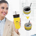 No Cover Twist Cup - Leak Proof and Insulated Revolutionary Twist Plastic Travel Mug, Lidless - Gear Elevation
