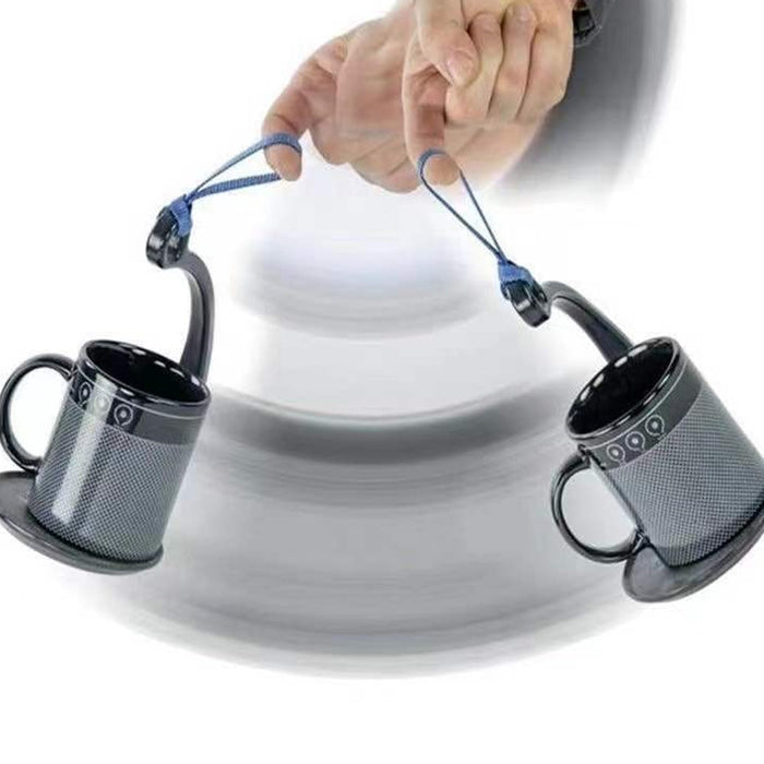No Spill Cup Holder With Lanyard, Portable Anti-shaking Cup Mug Holder - Gear Elevation
