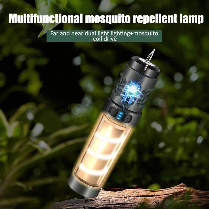 Outdoor Mosquito Repellent With Camping Light - Rechargeable Outdoor Mosquito Repellent Lamp - Gear Elevation