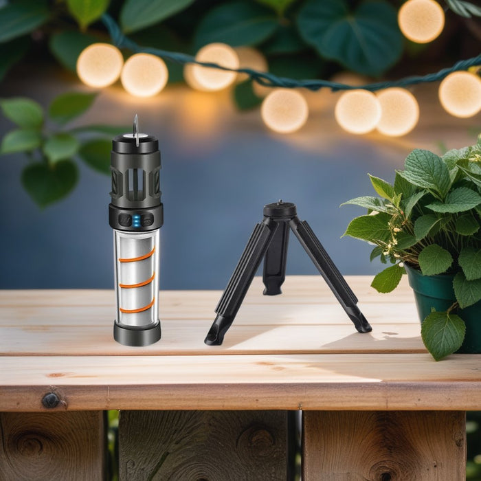 Outdoor Mosquito Repellent With Camping Light - Rechargeable Outdoor Mosquito Repellent Lamp - Gear Elevation