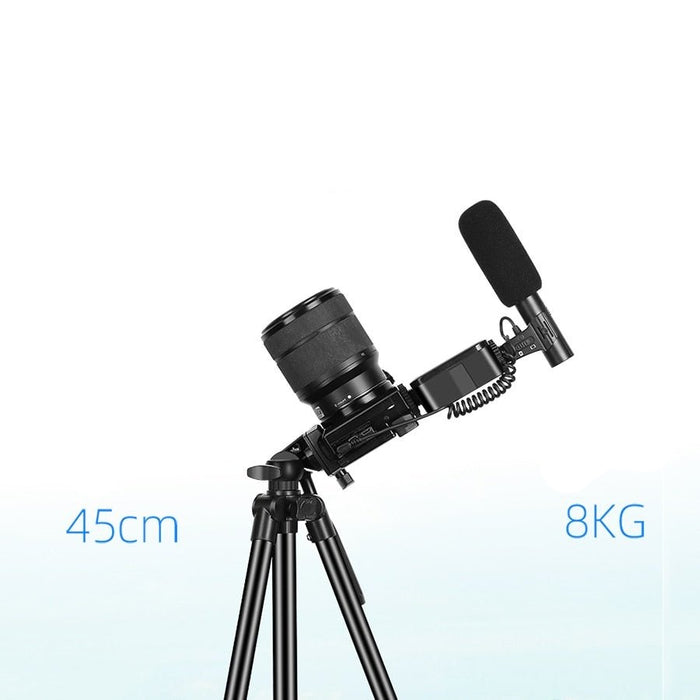 Phone Vlogging Kit with Remote Control Microphone LED Light for iPhone Live YouTube DSLR Camera - Gear Elevation