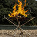 Portable Bonfire Rack - Campfire Stand Stainless Steel Foldable Fireproof Stand Wood Heater - Gear Elevation