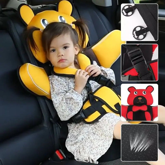 Portable Car Children's Car Seat - Adjustable Stroller 6 Months To 12 Years Old Breathable Chairs - Gear Elevation