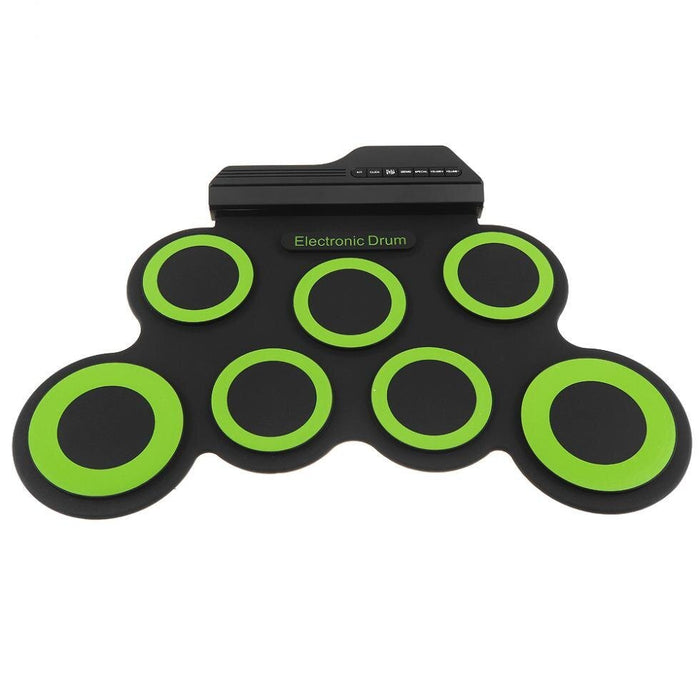 Portable Electronic Drum Pad - USB Drum Silicone Pad - Gear Elevation