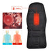 Portable Heated Vibrating Back Massager - Massage Chair Pad for Home Office Use - Gear Elevation