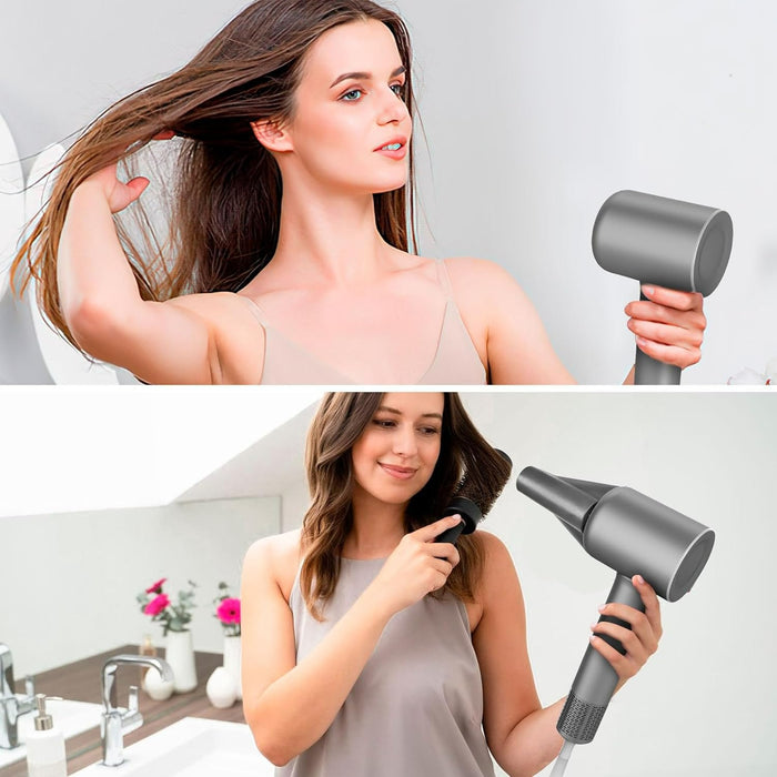 Portable Ion Hair Dryer - Constant Temperature Hair Care Without Hair Damage - Gear Elevation