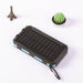 Portable Solar Power Bank 80000mAh, Built-in Flashlight, Compass, for All Smartphones, Electronic Devices, - Gear Elevation