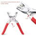 Precision Metal Snap Button Fasteners Pliers Kit Tool, Press Studs for Installing Clothes Bag - Gear Elevation
