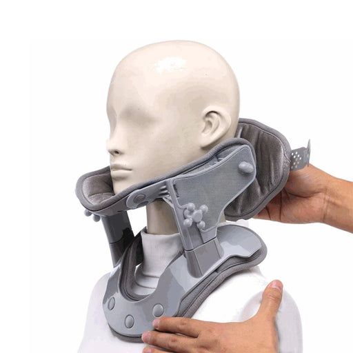 Professional Neck Traction Device with Heat - 3 Gears Temperature USB Heated Cervical Collar - Gear Elevation