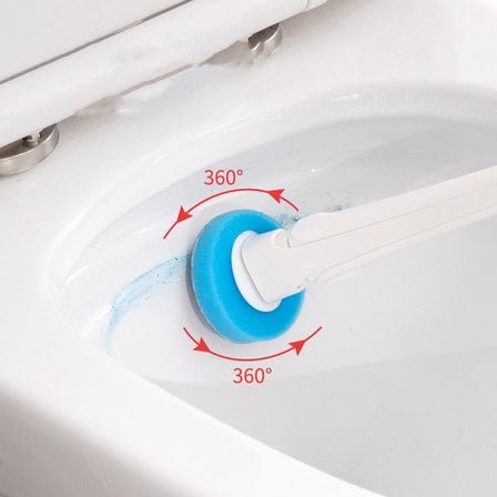 Quick Clean Toilet Cleaning System - Disposable Toilet Brush Cleaner - Gear Elevation