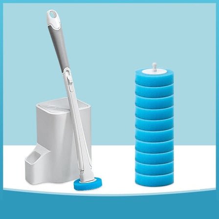 Quick Clean Toilet Cleaning System - Disposable Toilet Brush Cleaner - Gear Elevation