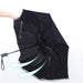 Reflective Umbrella - UV Automatic Umbrella With Reflective Strip - Gear Elevation