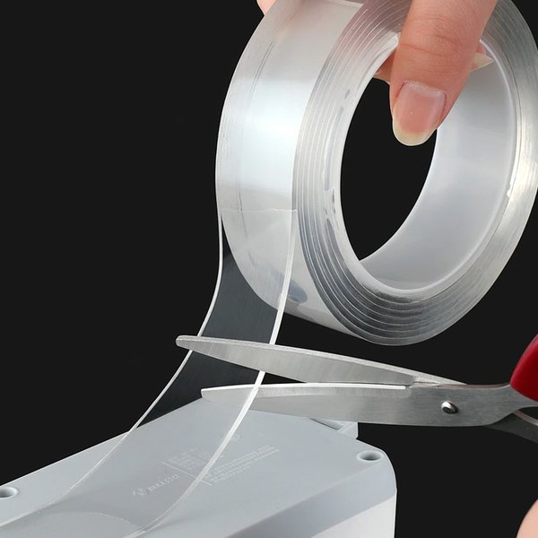Reusable Adhesive Nano Magic Tape - Removable Double-Sided Tapes for Home - Gear Elevation
