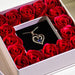 Rose & Necklace Box - Jewelry Box Set for Wife, Girlfriend, Women, Mom, Grandma, Friend and Best Friend - Gear Elevation