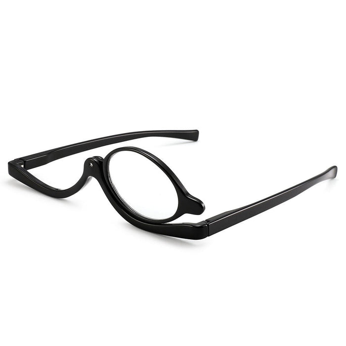 Rotating Makeup Reading Glasses - Magnifying Flip Down Cosmetic Readers for Women - Gear Elevation