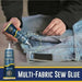 Sew Glue Liquid Sewing Solution Kit - Drying Liquid Stitch Fabric Adhesive Glue - Gear Elevation