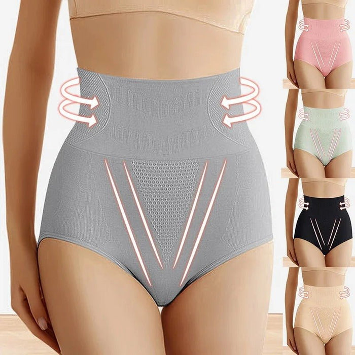 Shapewear Underwear Graphene Honeycomb - Tummy Control Panties Cotton Underwear Lady High Waist - Gear Elevation