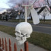 Skull Windmill - Halloween Skull Whirligig Wind Spinner Outdoor Decoration - Gear Elevation