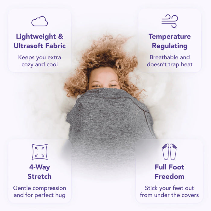 Sleep Pod Move - Wearable Blanket for Women and Men, Travel Camping Blanket High Elasticity Onesies - Gear Elevation