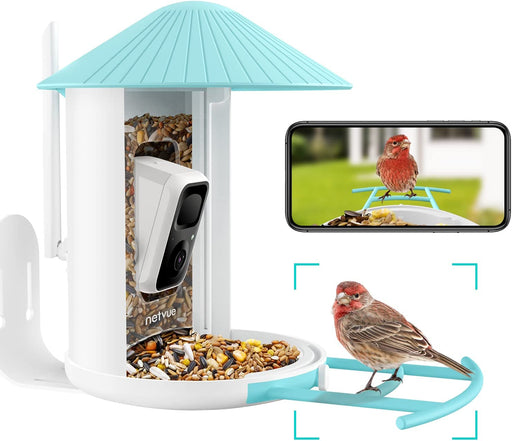 Smart Bird Feeder Camera, Bird Watching, Bird House Camera with Motion Detection & Auto Capture - Gear Elevation