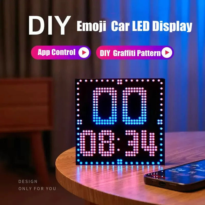 Smart LED Matrix Pixel Panel - Programmable LED Lamp for Home Decoration, Bar, Shop, Hotel, Gift - Gear Elevation