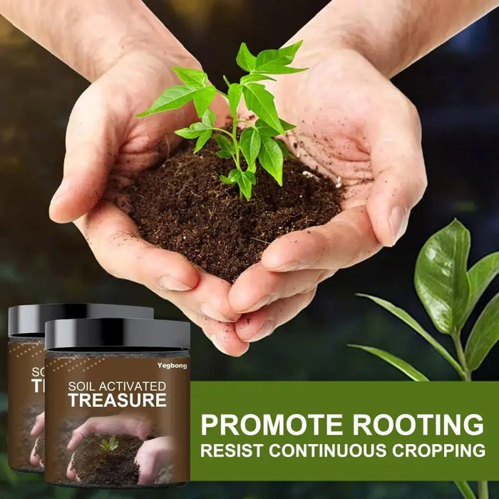 Soil Activated Treasure - Soil Activator, Ideal as Potting Soil or Seedling Compost - Gear Elevation